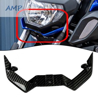 ⚡NEW 8⚡Fairing Trim Frame 1 Pc 1pcs 1x ABS Carbon Fiber Black Cover Trim Front