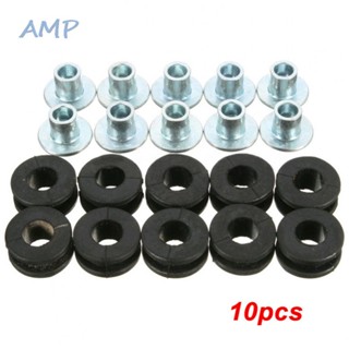 ⚡NEW 8⚡Rubber grommets For Suzuki For Kawasaki Fairing Motorcycle Washer Bolt