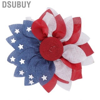 Dsubuy Flag Wreath 35CM Patriotic Independence Day For Front Door July