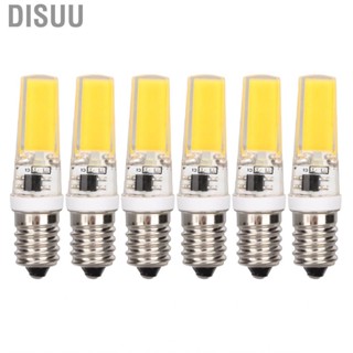 Disuu E14 COB Lamp Bulb  6PCS Base for Chandelier Ceiling Light Home Office Mall