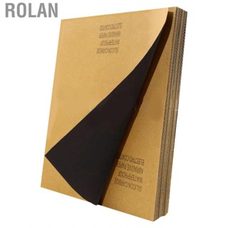 Rolan Silicon Carbide Sandpaper  Wet Or Dry Sanding Sheets Abrasive Paper for Car Polishing