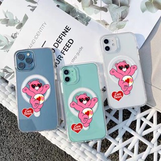 เคสขอบนิ่ม เคสชาร์จไร้สาย สำหรับไอโฟน เคสโทรศัพท์ ไอโฟน ทุกรุ่น 11 12 13 14 15 Pro,Promax 6 7 8 6s se2,3 X Xr Xs max Mag