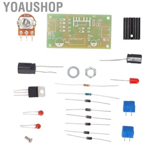 Yoaushop Regulated Power Supply Kit Short Circuit Protection