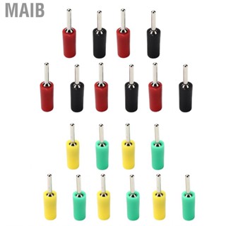 Maib Male Banana Plug 2mm Probe Adapter  Maximum Signal Transmission Wear Resistant Straight Rod for Inner