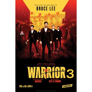 DVD Warrior Season 3 (2023) วอร์ริเออร์ ปี 3 (10 ตอน) (เสียง อังกฤษ | ซับ ไทย/อังกฤษ) หนัง ดีวีดี