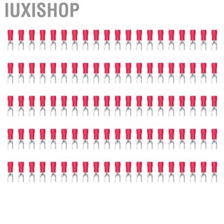 Iuxishop 100Pcs  Terminal Insulated 22‑16AWG Wire Crimp Connector Set For Equipment