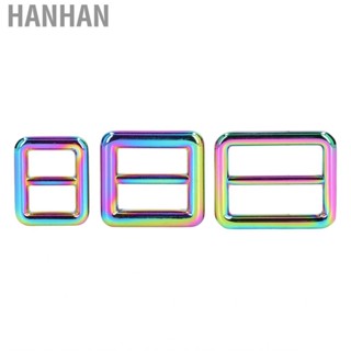 Hanhan 10Pcs Slide Buckles Metal Glide For DIY Crafts Bags(13mm)↑