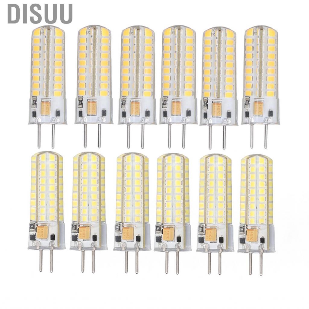 Disuu 6X GY6.35 หลอดไฟ 7W AC DC12V 700lm 72 LEDs แสง 360 องศา