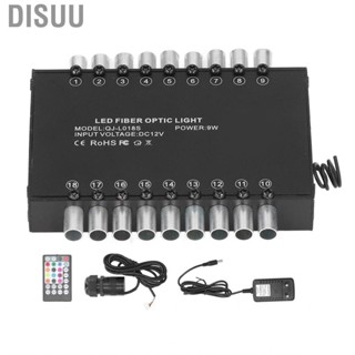 Disuu Fiber Optic Star Ceiling Lights Kit 18 Holes Colourful Changing