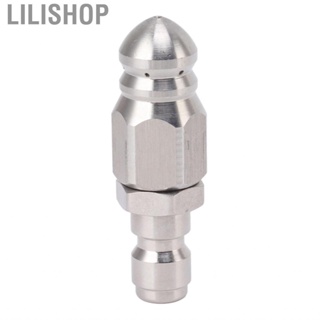 Lilishop YA Household Sewer Jet Nozzle Stainless Steel For  Uncloggi