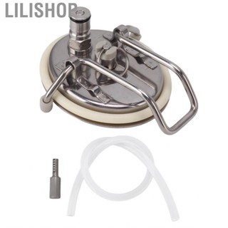 Lilishop Stainless Steel Beer Keg Lid Barrels With Pressure Relief Valve&amp;O