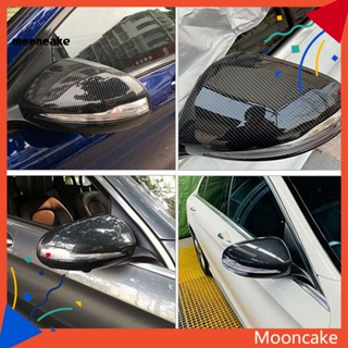 Moon* ฝาครอบกระจกมองหลัง คาร์บอนไฟเบอร์ ทนความร้อน สําหรับ C E S W205 W213 W222 2018-2021 2 ชิ้น