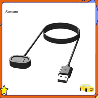 [Fx] แท่นชาร์จสมาร์ทวอทช์ USB 1 เมตร ยืดหยุ่น สําหรับ Realme Band 2