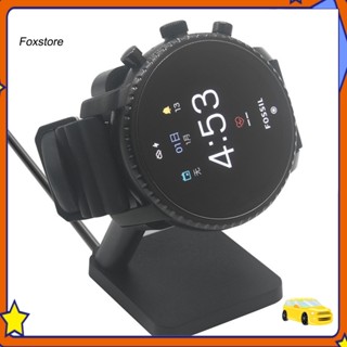 [Fx] อะแดปเตอร์ชาร์จแม่เหล็ก ABS ทนทาน แบบเปลี่ยน สําหรับสมาร์ทวอทช์ Fossil Gen 6 Gen 5 Gen 4