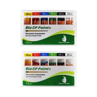 Sure-endo ปลายฟันไบโอเซรามิค สไตล์เกาหลี 02 04 06 Taper 20-45#