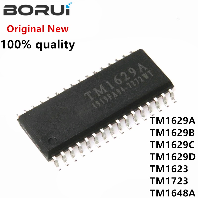 ไอซีไดรเวอร์ดิจิทัล LED TM1629A TM1629B TM1629C TM1629D TM1623 TM1723 TM1648A SOP-32 ต่อล็อต