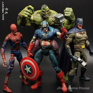 โมเดลฟิกเกอร์ Zombie Hulk Spiderman Hulk Thor ขนาด 23 ซม. ของเล่นสําหรับเด็ก