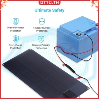 ✾ออตโต้✤【คุณภาพสูง】เครื่องชาร์จแบตเตอรี่แผงพลังงานแสงอาทิตย์ 25w 18V USB 5V อุปกรณ์ชาร์จพลังงานแสงอาทิตย์ USB Type-C เครื่องชาร์จแบตเตอรี่ แบบพกพา พร้อมปลั๊กที่จุดบุหรี่