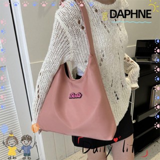 Daphne กระเป๋าสะพายไหล่ กระเป๋าครอสบอดี้ จุของได้เยอะ สีพื้น เรียบง่าย สําหรับผู้หญิง