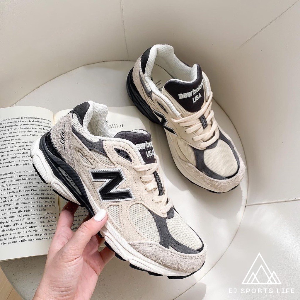 EJ▪SL New Balance 990 American 990v3 M990AD3 couple shoes suede