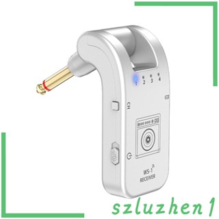 [Szluzhen1] ระบบกีตาร์ 2.4G และตัวรับสัญญาณปลั๊กแอนด์เพลย์ แบบชาร์จไฟได้ 4CH 30M