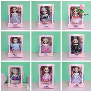 Taylor2pv ตุ๊กตา BJD ข้อต่อขยับได้ 13 ข้อต่อขยับได้ 17 ซม. DIY ของเล่น สําหรับเด็กผู้หญิง