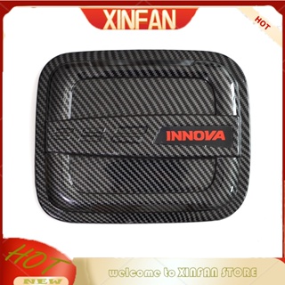 Xinfan ฝาครอบถังน้ํามันเชื้อเพลิงรถยนต์ คาร์บอนไฟเบอร์ สําหรับ TOYOTA INNOVA 2004-2014 an40