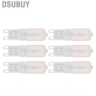 Dsubuy 6Pcs G9 Light Bulb Eye Protection 5W 22  Bulbs For Ceiling Lamp Desk FA