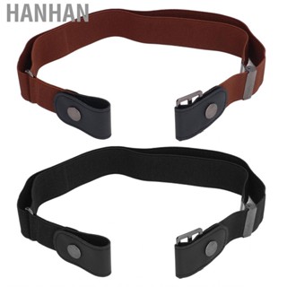 Hanhan Buckle Free Stretch Belt  Rust Belts for Women Men Elderly