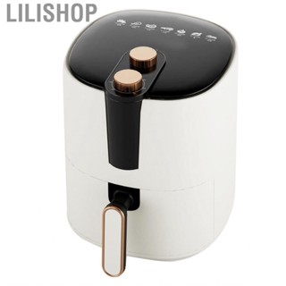 Lilishop Oil Free Fryer  Integrated Safety Handle 6L Smart Electric for Chicken Wings Egg Tarts