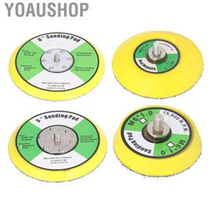 Yoaushop Hook And Loop Backing Plates Sander Polisher PU Pad For Sanding