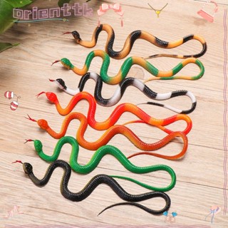 Orienttk งูยางพลาสติก พร็อพสําหรับเล่นตลกฮาโลวีน 1 ชิ้น