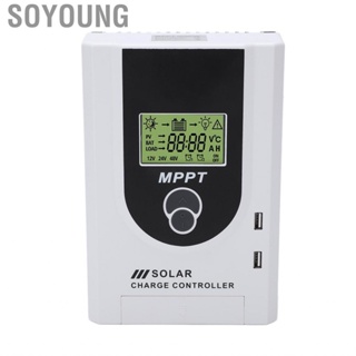 Soyoung Solar Charge Controller  Panel Regulator MPPT Reliable for Yacht