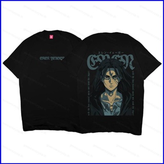 Gp1 เสื้อยืดแขนสั้นลําลอง พิมพ์ลายอนิเมะ Attack On Titan Eren Yeager 3D ทรงหลวม สําหรับผู้ชาย และผู้หญิง PG1