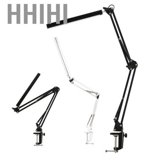 Hhihi Folding Long Arm Eye Protection Reading Desk Lamp USB Study Light with Clamp