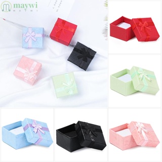 Maywi กล่องของขวัญ ทรงสี่เหลี่ยม สําหรับใส่เครื่องประดับ 1/6 ชิ้น