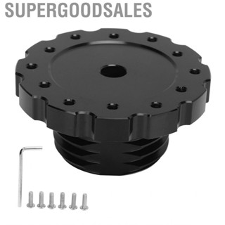 Supergoodsales Steering Wheel Adapter  High Precision Strength Racing with Screws for PCD 73mm