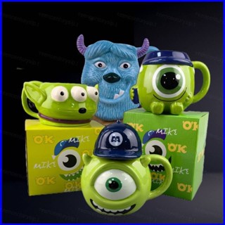 Gp1 แก้วมักเซรามิก ลายการ์ตูน Monsters University Sullivan PG1 สําหรับของขวัญคริสต์มาส