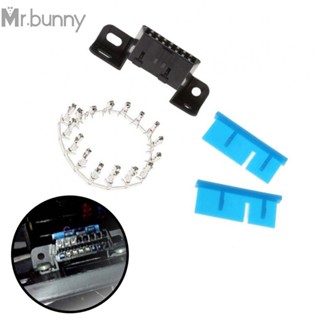 Obd2 16 Pin 16 Pin ตัวเมีย รถยนต์ เชื่อมต่ออัตโนมัติ OBDII ลวดซ็อกเก็ต ตัวเมีย เชื่อมต่อ