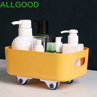 Allgoods ล้อเลื่อนพลาสติก มีกาวในตัว ไม่มีรอยขีดข่วน 2 สี สําหรับเฟอร์นิเจอร์ 4 ชิ้น