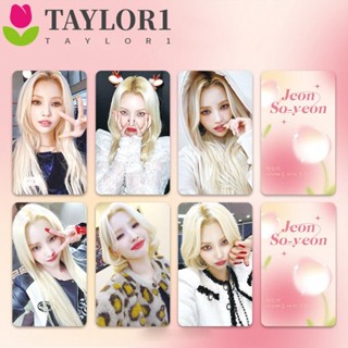 Taylor1 (G)I-DLE โปสการ์ด MIYEON HD พิมพ์ลายรูปภาพ สําหรับหอพัก ห้องนอน 6 ชิ้น ต่อชุด