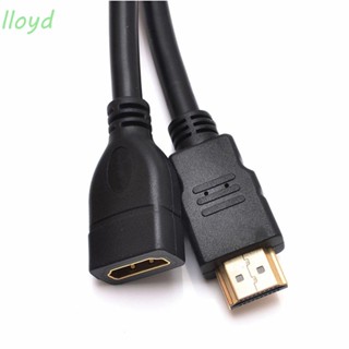 Lloyd สายต่อ HDMI โปรเจคเตอร์แล็ปท็อป 1080P HDMI อะแดปเตอร์เชื่อมต่อสายไฟ HDTV HDMI Splitter