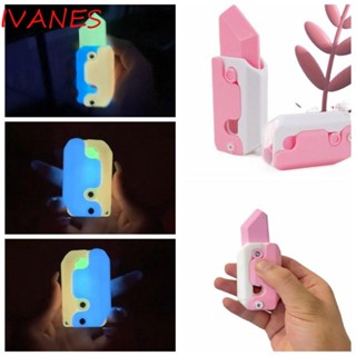 Ivanes ของเล่นโมเดลแครอท 3D ขนาดเล็ก ของขวัญ สําหรับเด็ก และผู้ใหญ่