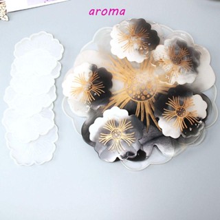 Aroma แม่พิมพ์เรซิ่น อีพ็อกซี่ รูปดอกไม้ แฮนด์เมด