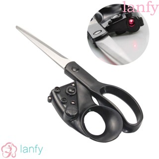 Lanfy กรรไกรตัดเลเซอร์ สเตนเลส อินฟราเรด จัดตําแหน่ง สําหรับงานเย็บปักถักร้อย