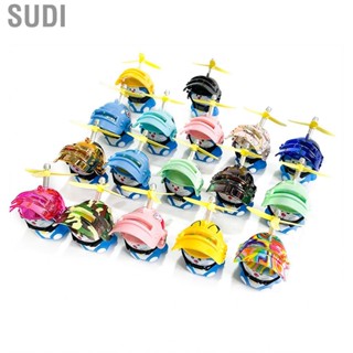 Sudi Robot  Ornament with Bamboo Dragonfly Cute Cartoon 75x40mm for Cars Electric Bicycles Motorcycle