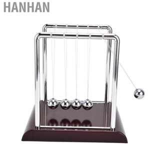 Hanhan Pendulum Ball Swing Balance Stainless Steel Desk Swinging Kids Educational Toy for Home