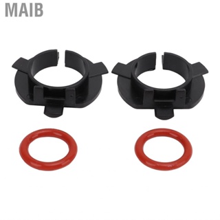 Maib 2 Sets  Headlight Base Buckles Holders H7 Car Bulb Adapter