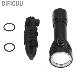 Dificuu Diving Light Professional Underwater Flashlight 100meter IPX8