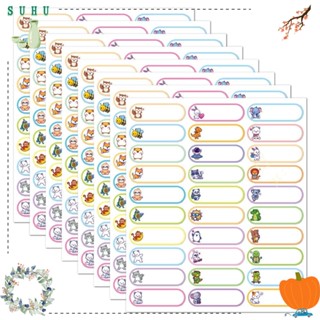 Suhu สติกเกอร์ฉลากเขียนชื่อได้ กันน้ํา 150 ชิ้น ต่อถุง 2 ถุง